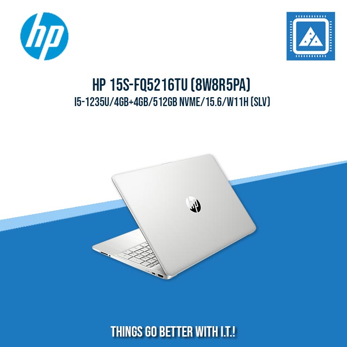 HP 15S-FQ5216TU (8W8R5PA) I5-1235U/4GB+4GB/512GB NVME | BEST FOR STUDENTS AND FREELANCERS LAPTOP HP 15S-FQ5216TU (8W8R5PA) I5-1235U/4GB+4GB/512GB NVME | BEST FOR STUDENTS AND FREELANCERS LAPTOP